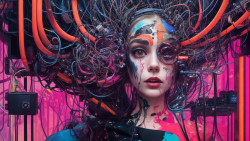 A_woman_with_lots_of_w