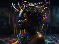 black_woman_with_horns