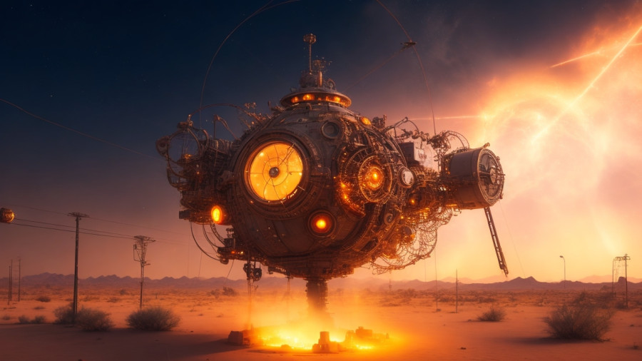 DreamShaper_v7_A_rusty_retrofuturistic_biomechanical_clock_fly_0.jpg