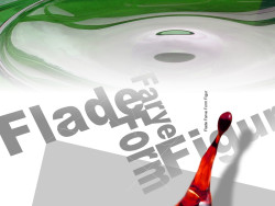 Flade Farve Form Figur